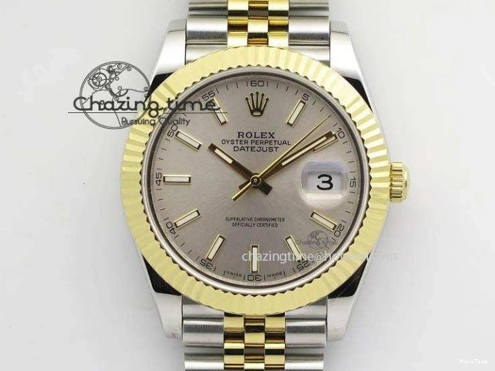 MiroTime 1226 DateJust II 41mm SS YG BP Maker Best Edition Silver Dial On New Version Jubilee Bracelet A Functional 3600